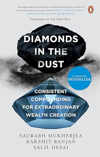 Personal Finance Book - Diamonds in the Dust: Consistent Compounding for Extraordinary Wealth Creation | Essential Guide on Wealth Management & Investment in Stocks