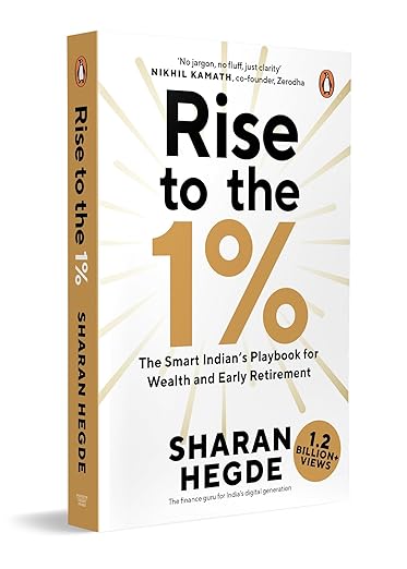 Best Personal finance book -Rise to the 1% – Sharan Hegde