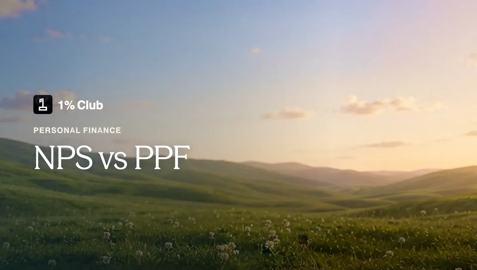 NPS vs PPF: Differences, Interest Rates, and Limitations