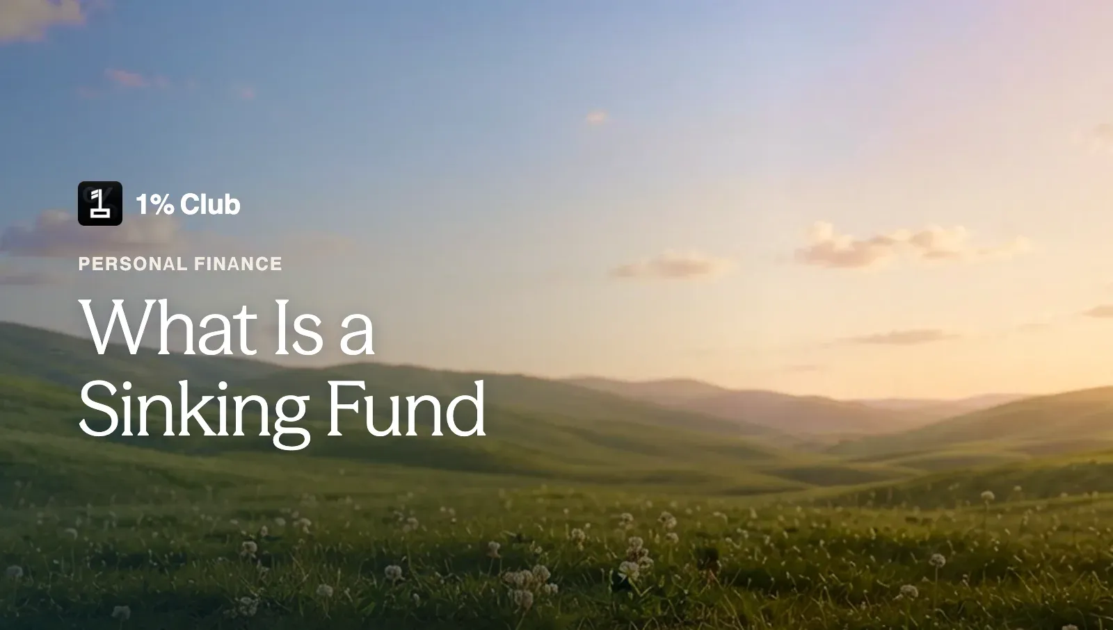 What Is a Sinking Fund: Meaning, Formula, and Benefits